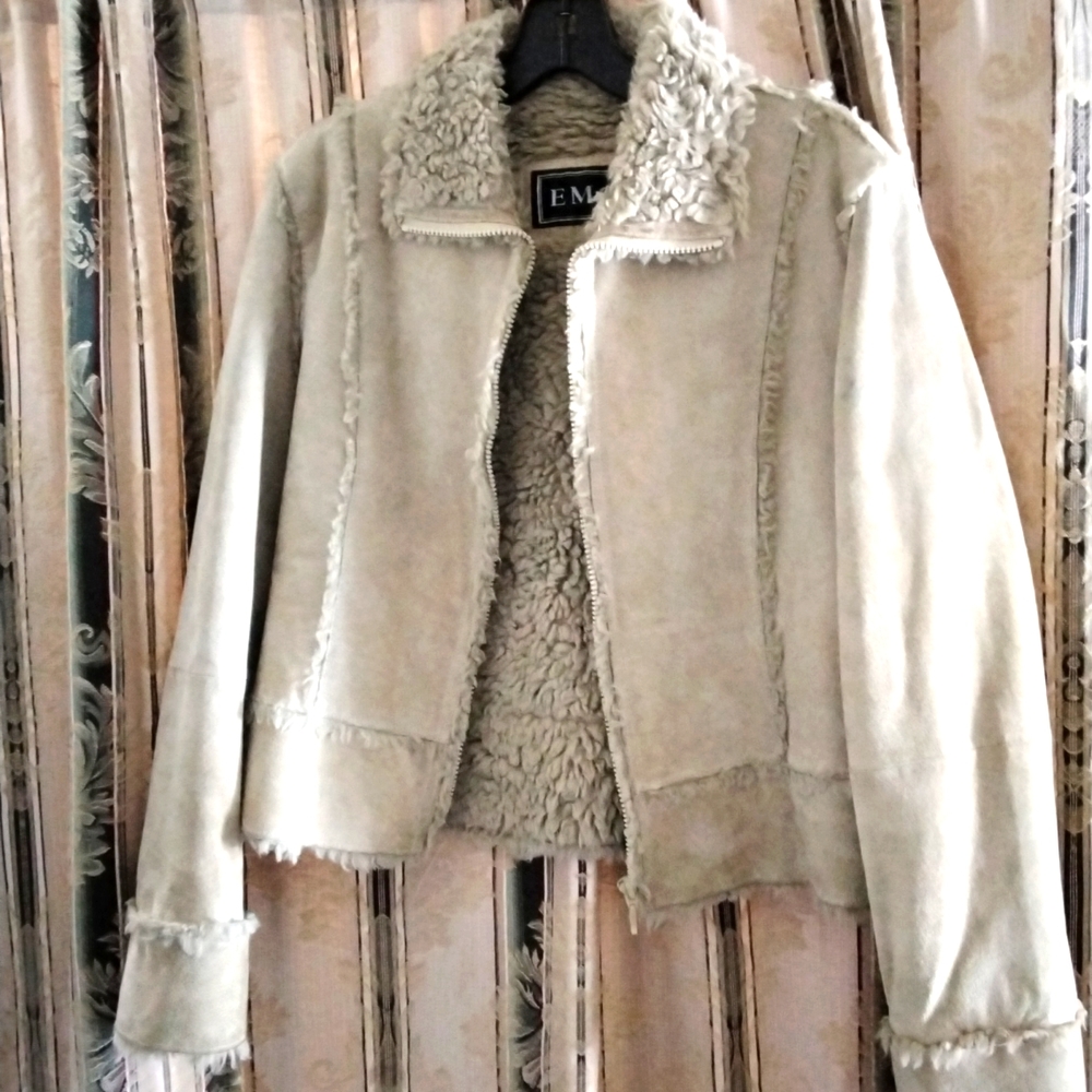 Women's suede jacket